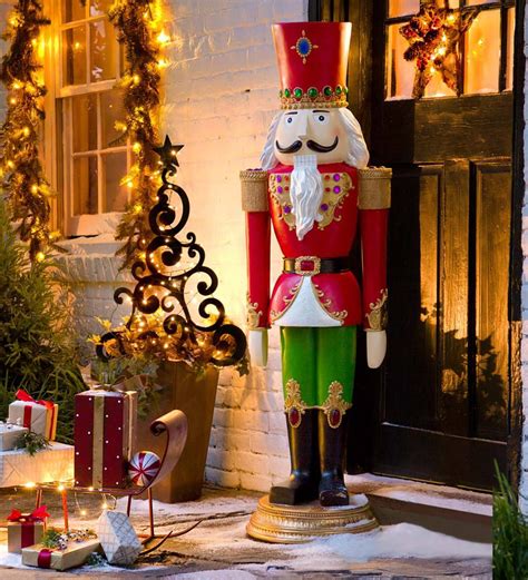 large nutcrackers for front porch.